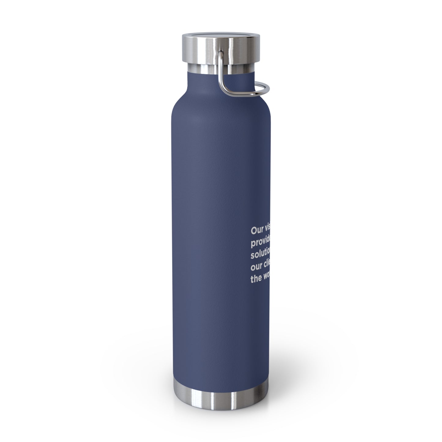 Copper Vacuum Insulated Bottle, 22oz (Vision Statement)