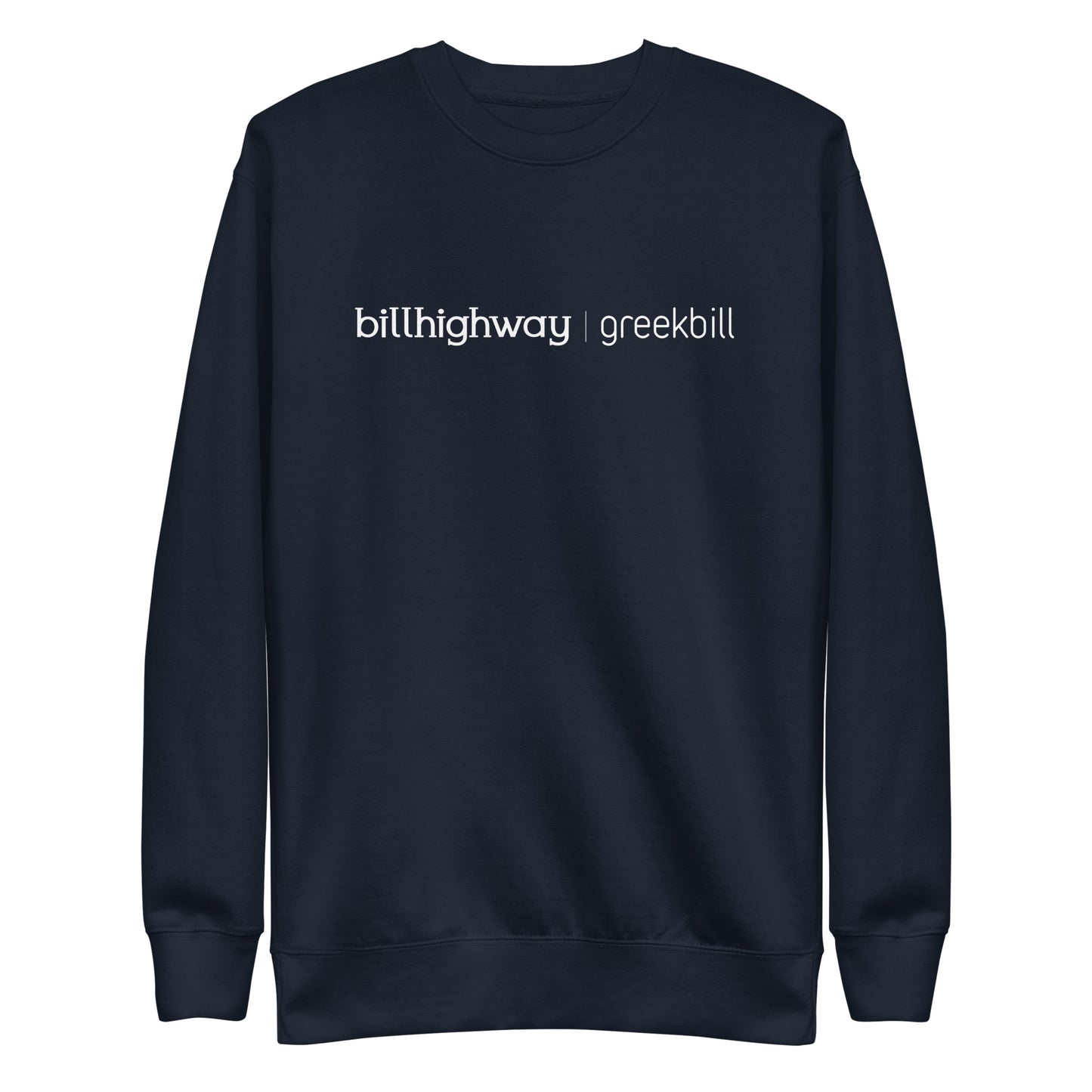 Unisex Premium Sweatshirt - Billhighway x Greekbill