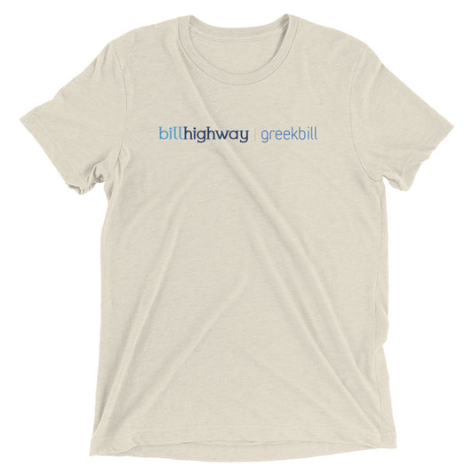 Unisex Triblend Tee - Billhighway x Greekbill